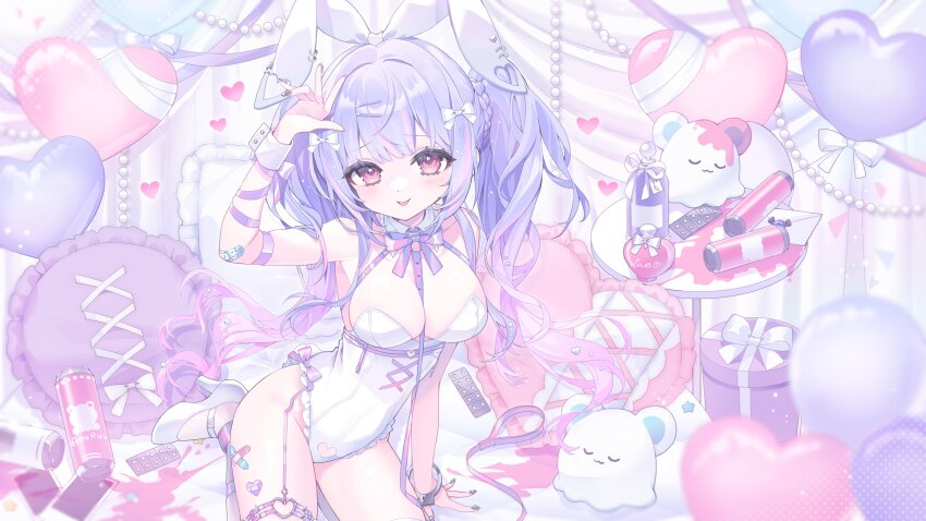 absurdres, animal_ears, highres, hoshifuru_ameru, konpe_itou, playboy_bunny, rabbit_ears, rabbitioli