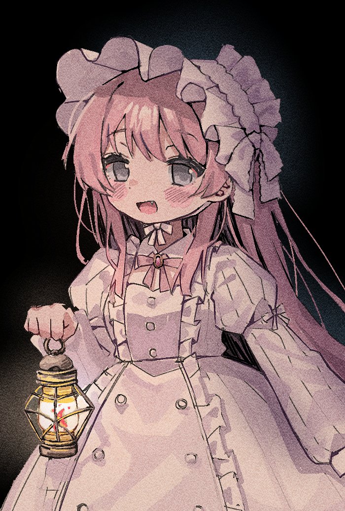 1girl, :d, accurate_lolita_coord, alternate_costume, bang_dream!, bang_dream!_it's_mygo!!!!!, blush, bow