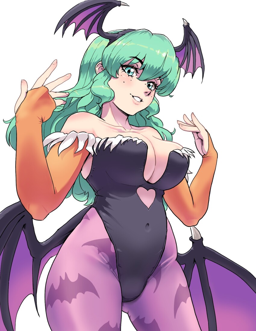 1futa, black_leotard, blue_eyes, breasts, bulge, cleavage, clothing_cutout, commentary