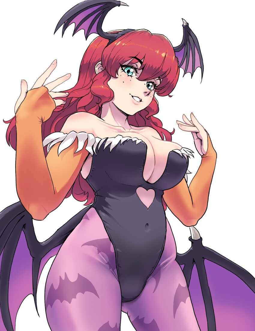 1futa, black_leotard, blue_eyes, breasts, bulge, cleavage, clothing_cutout, commentary