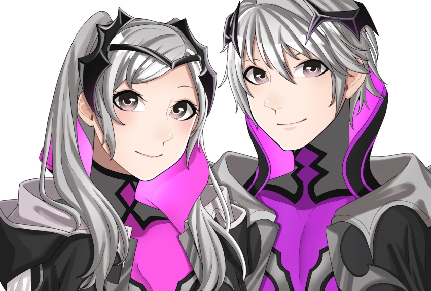 1boy, 1girl, ao_saryaruhu, bodysuit, bodysuit_under_clothes, breasts, brown_eyes, coat