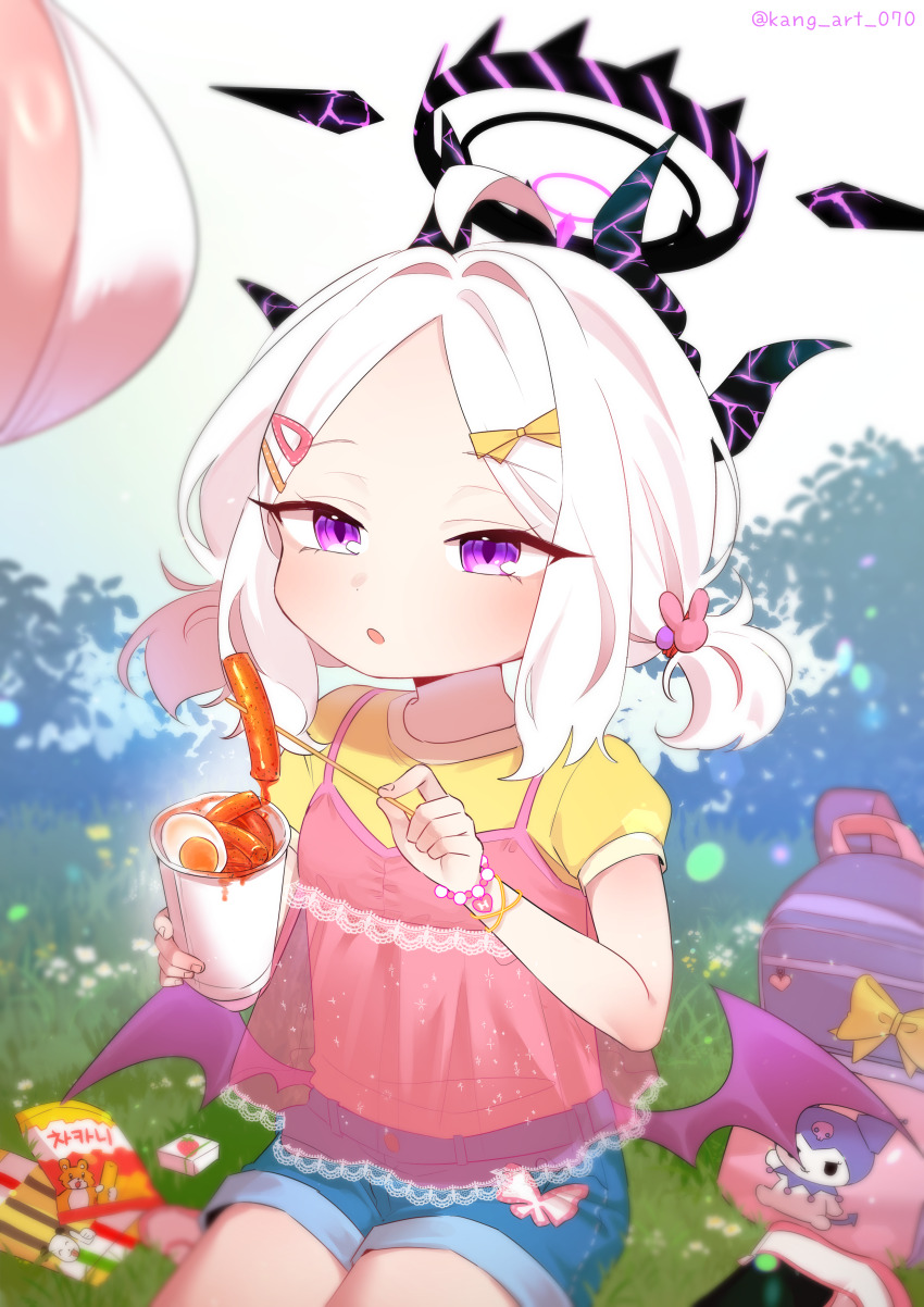 2girls, absurdres, aged_down, ahoge, ako_(blue_archive), alternate_costume, alternate_hairstyle, black_halo