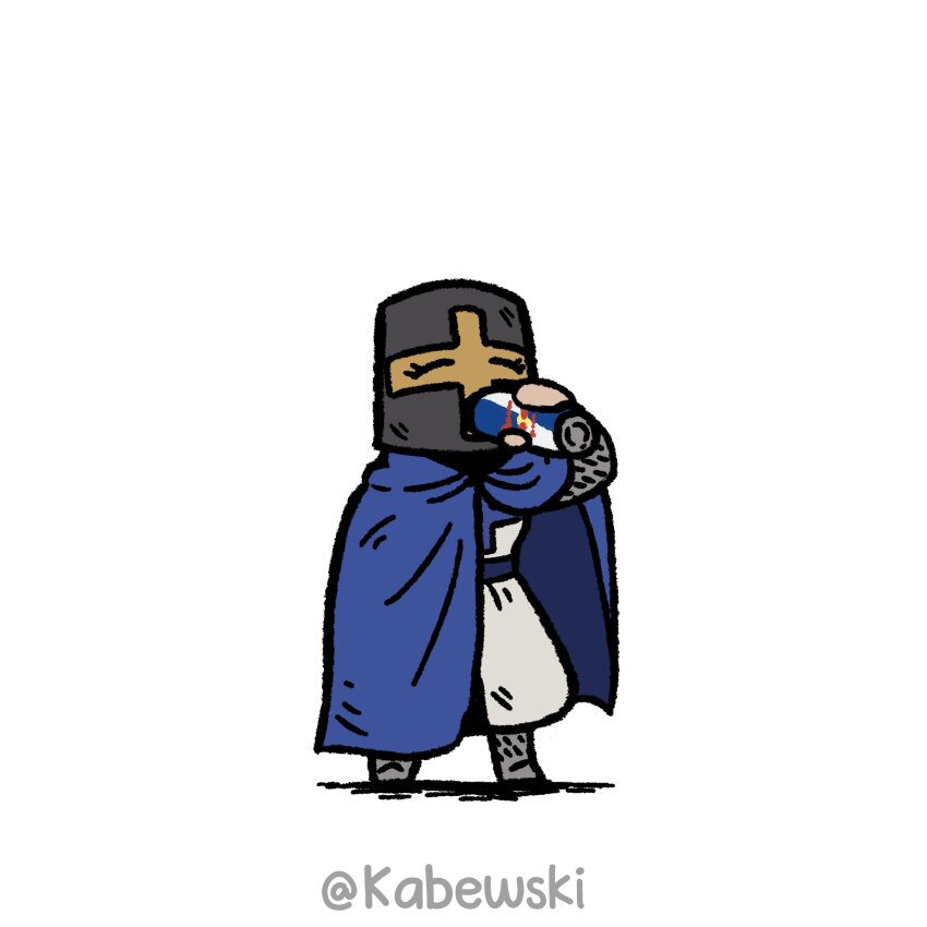 1girl, absurdres, age_of_empires_(series), age_of_empires_ii, artist_name, blue_cape, can, cape