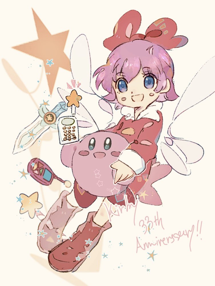 1boy, 1girl, ankomochi_(tomatoaaa), anniversary, blue_eyes, blush_stickers, boots, bow