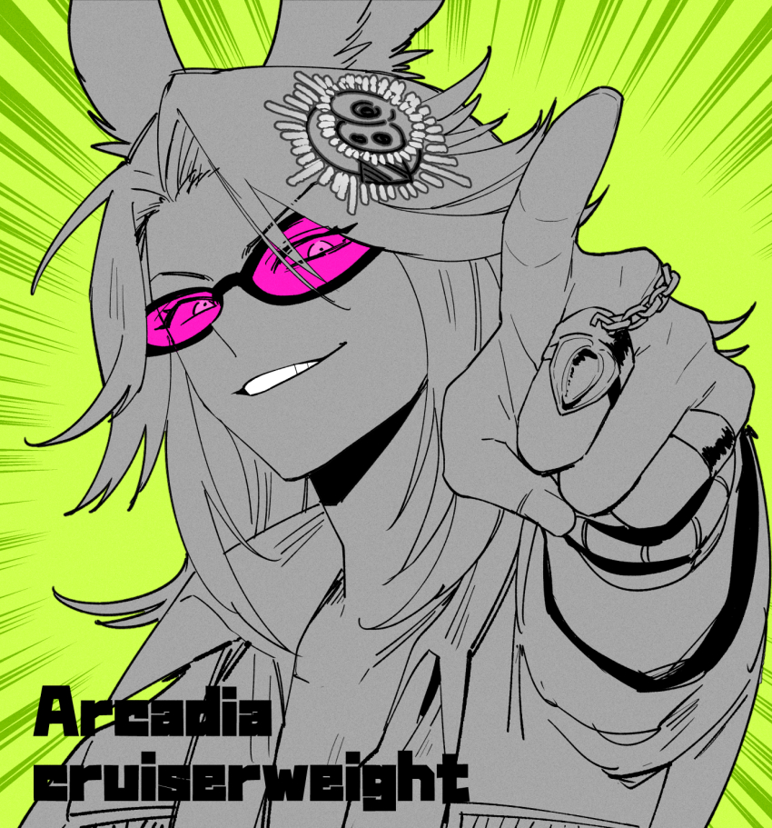 1boy, animal_ears, dancing_green, eheeya_(ff14), final_fantasy, final_fantasy_xiv, green_background, greyscale_with_colored_background