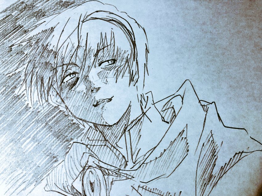 1boy, cape, fire_emblem, hatching_(texture), highres, indeigo15, linear_hatching, looking_to_the_side