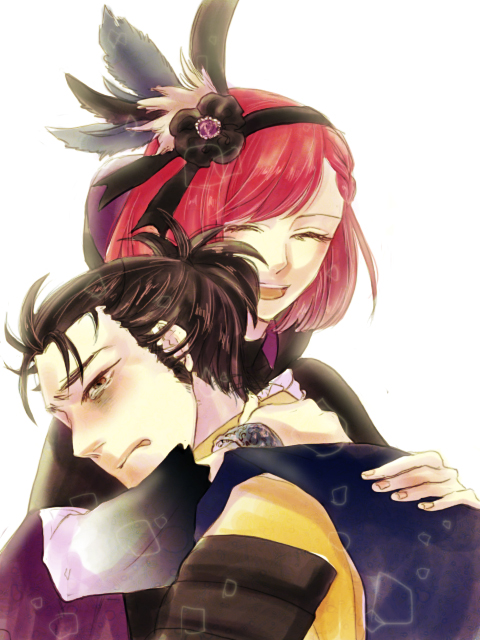 bracelet, braid, brown_eyes, brown_hair, closed_eyes, feather_hair_ornament, hair_ornament, hairband