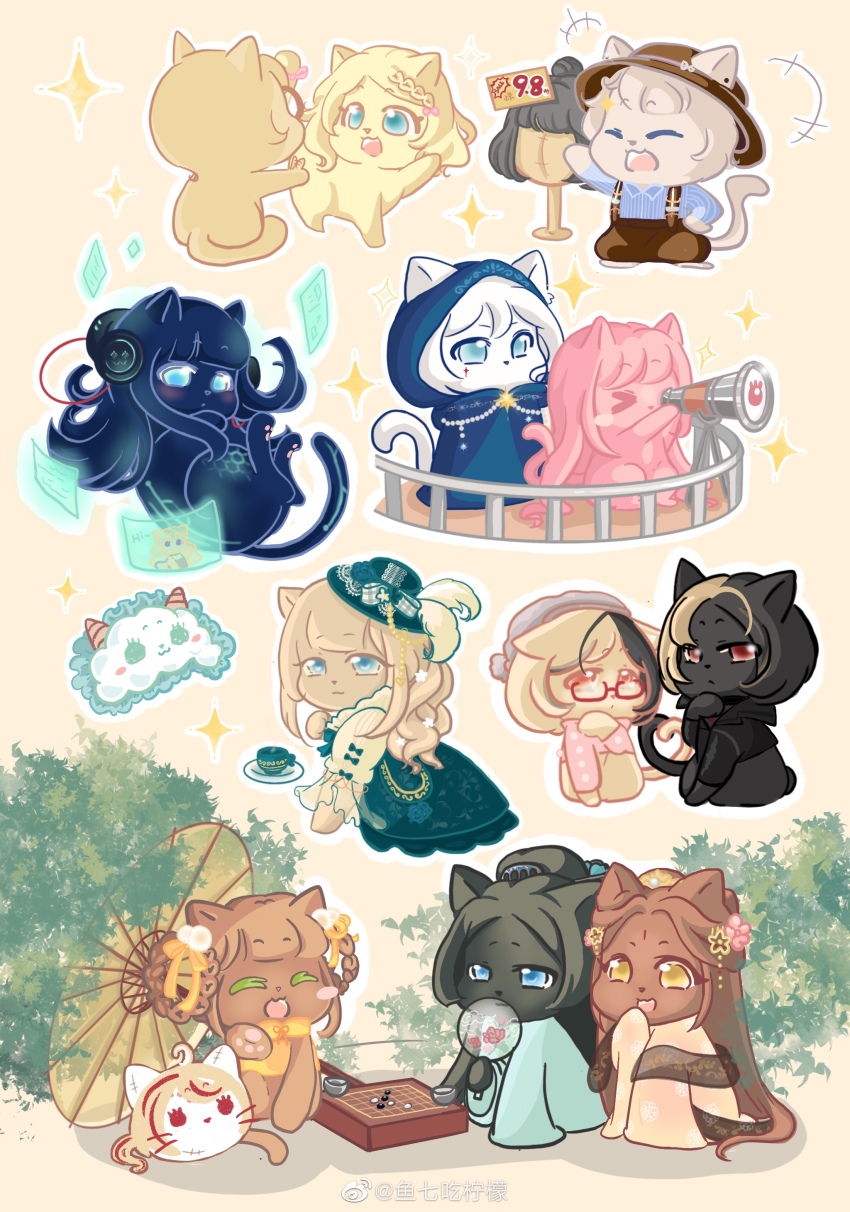 >_<, +++, ^_^, absurdres, ai_(shining_nikki), animal, animal_focus, animalization