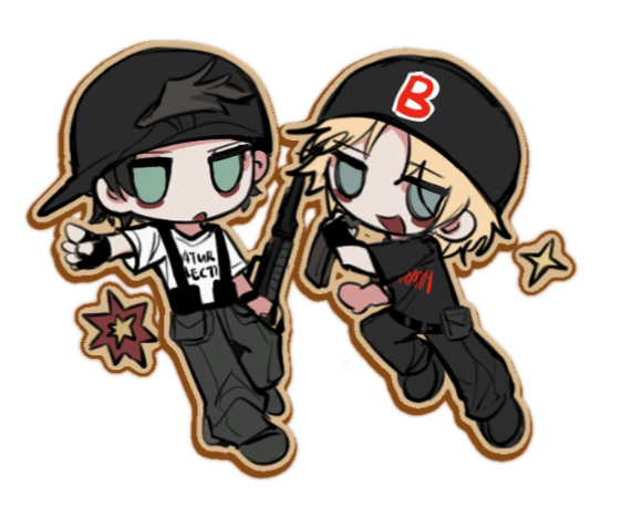 2boys, :d, :o, animification, backwards_hat, baggy_pants, baseball_cap, belt