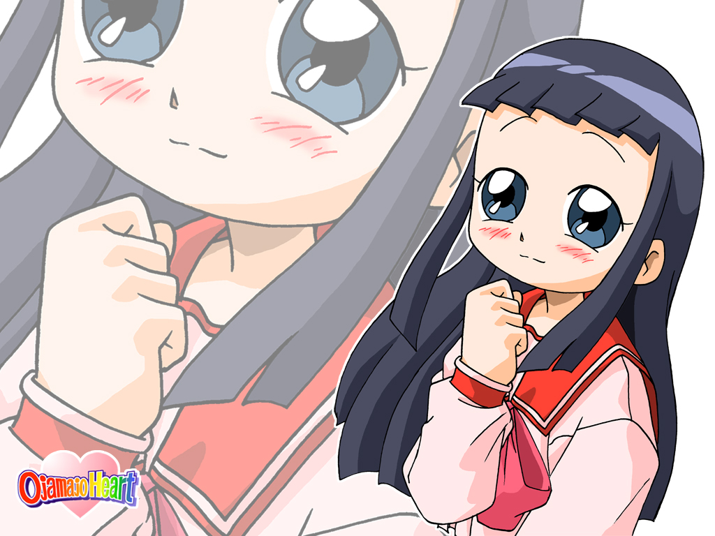 1girl, black_hair, blue_eyes, blush, child, female_focus, koizumi_marina, ojamajo_doremi