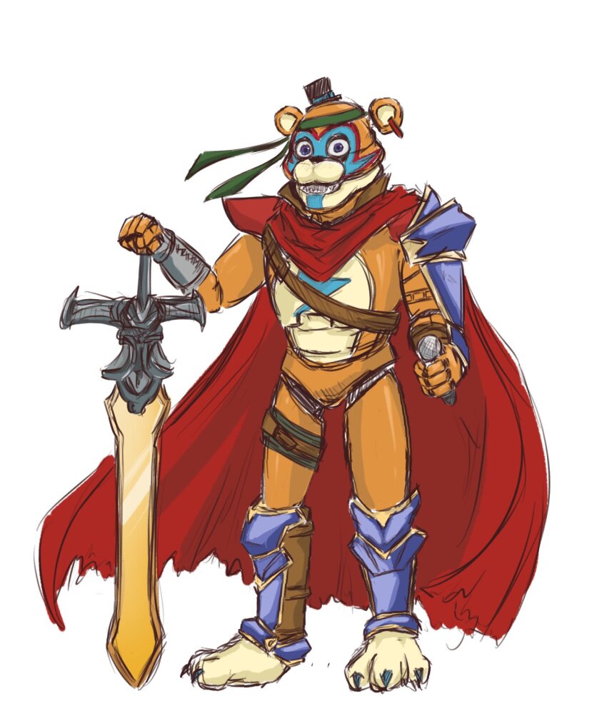 1boy, animatronic, cape, commentary, cosplay, dragon_gami, fire_emblem, fire_emblem:_radiant_dawn