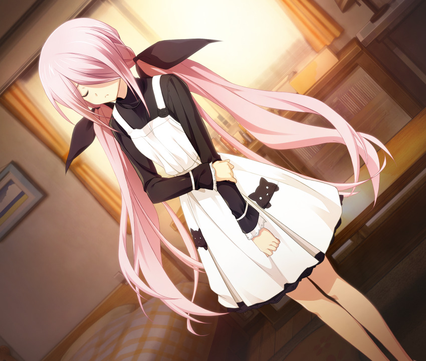 1girl, animal_print, bed, bed_sheet, bedroom, bow, cat_print, chaos;child