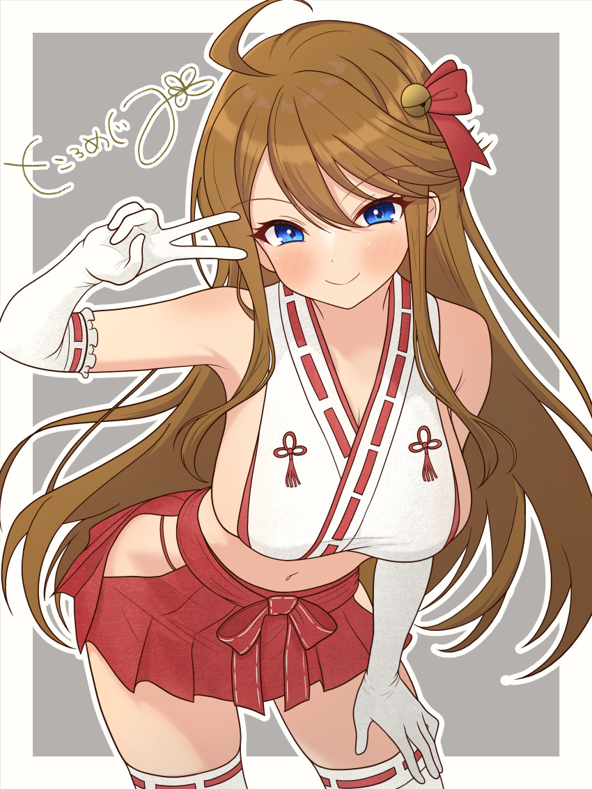 1girl, 82k_mugi, absurdres, bare_shoulders, bell, bikini, blue_eyes, blush