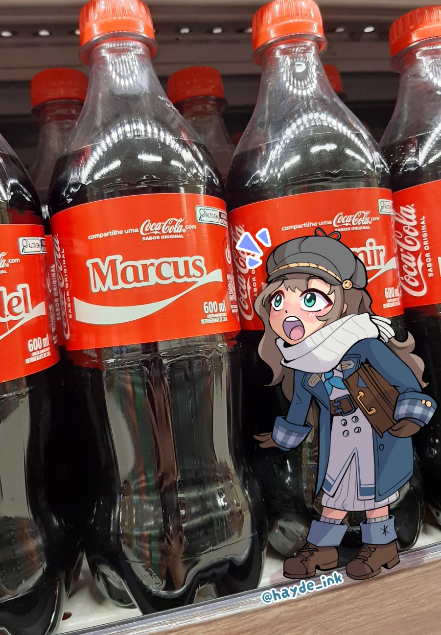 1girl, :o, blue_coat, blue_eyes, boots, bottle, brown_boots, brown_gloves