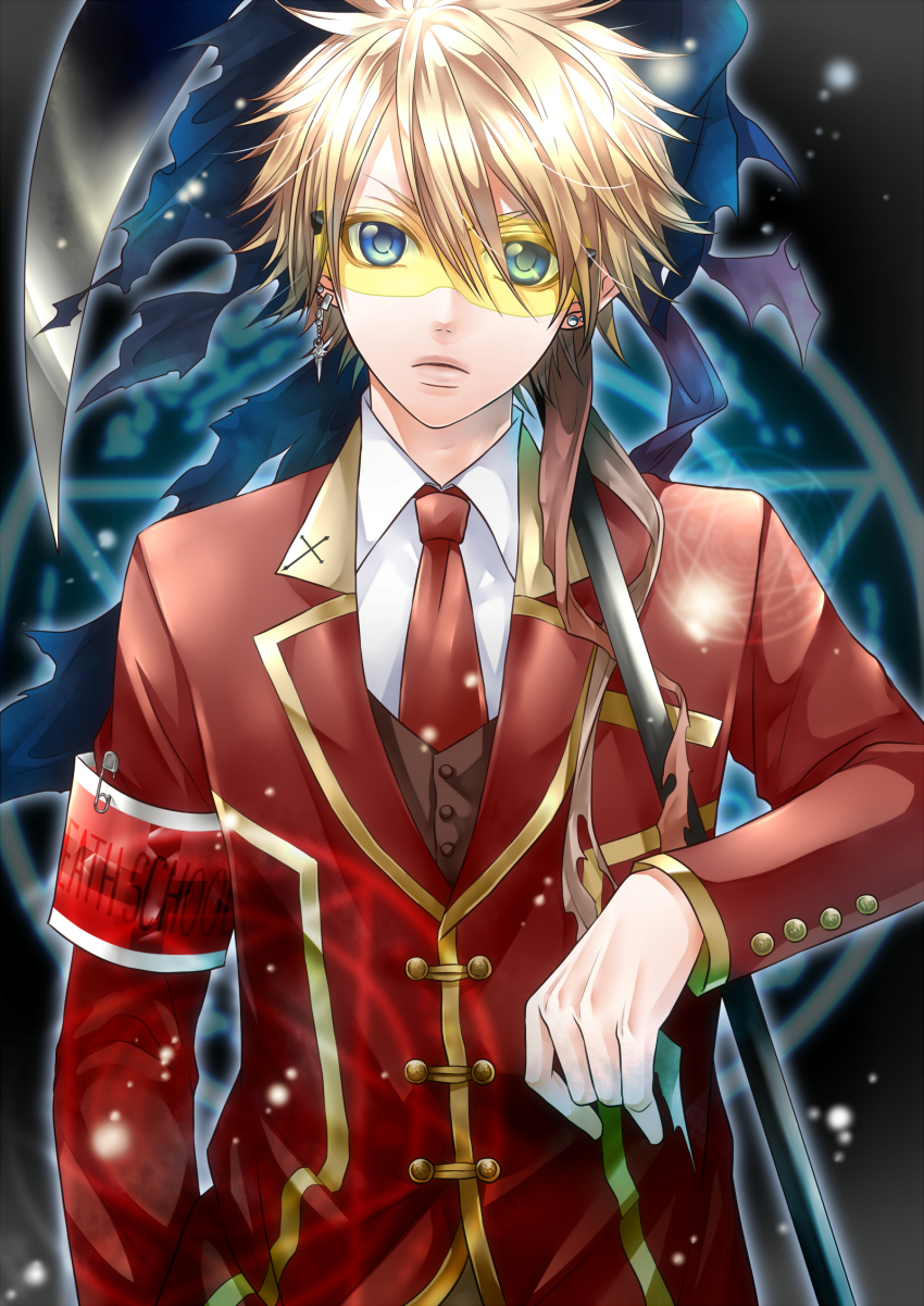 1girl, blonde_hair, blue_eyes, child, earrings, female_focus, glasses, hakuseki