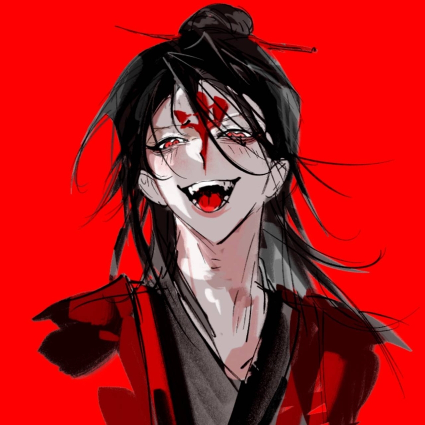 1boy, ailisi745, black_hair, black_hanfu, blush, chinese_clothes, chinese_commentary, coat