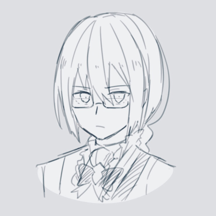 1boy, clovis_(grimms_notes), grimms_notes, iumi_urura, male_focus, sketch, solo