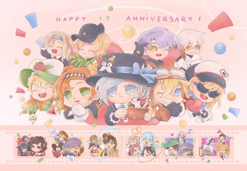 1other, 210_(reverse:1999), 37_(reverse:1999), 6+boys, 6+girls, 6_(reverse:1999), airu_(airu_27), anjo_nala