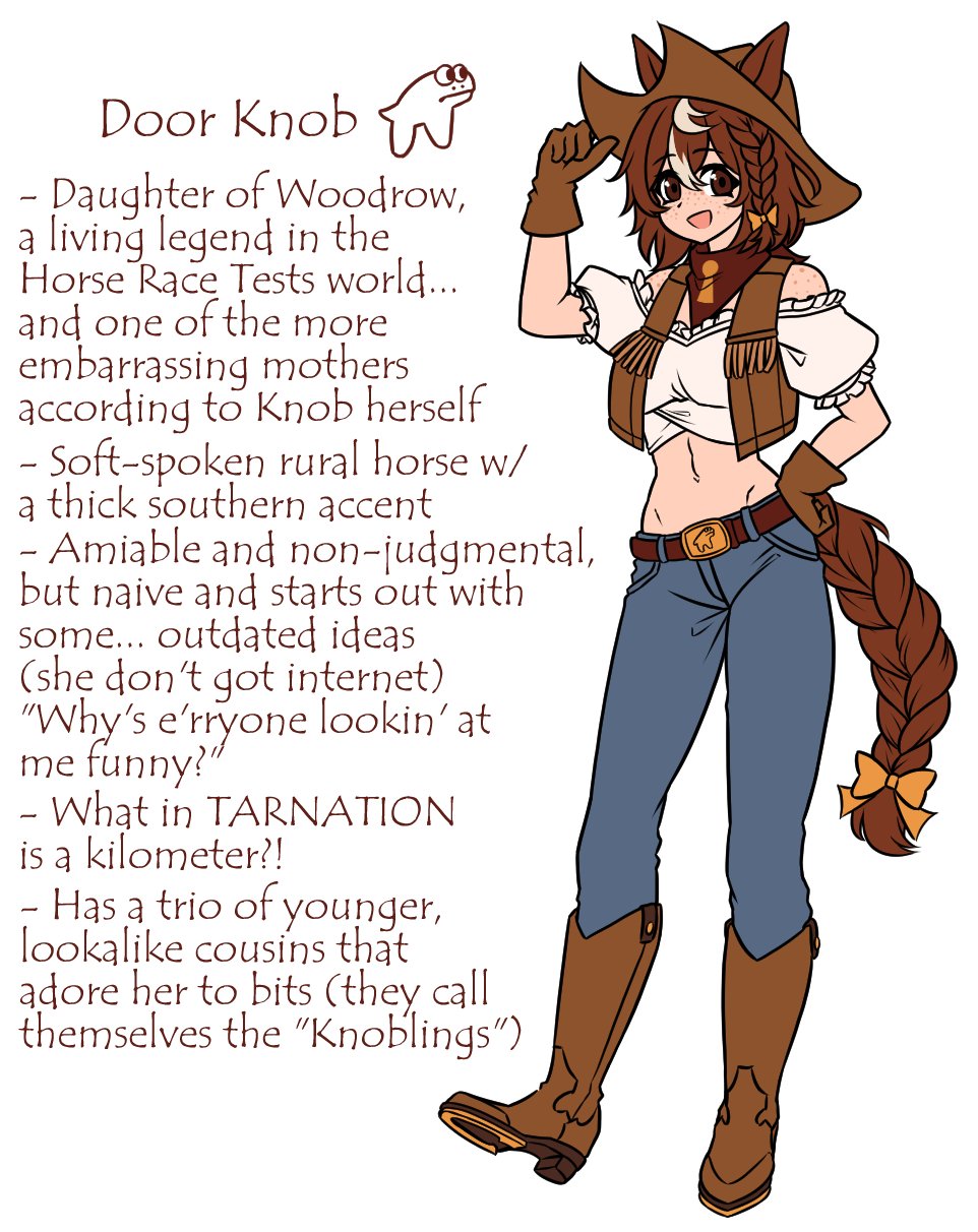1girl, animal_ears, bandana, bandana_around_neck, bare_shoulders, belt, body_freckles, boots