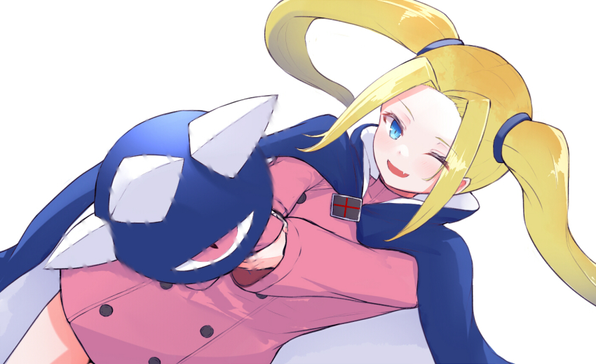 1girl, 22806, akatsuki_blitzkampf, ascot, cape, en-eins_kanzen_sekai, fang, germany