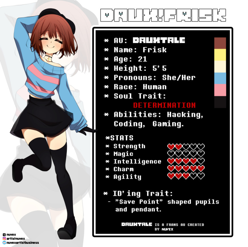 1girl, ^_^, aged_up, alternate_universe, anime_coloring, ankle_boots, arm_at_side, arm_behind_head