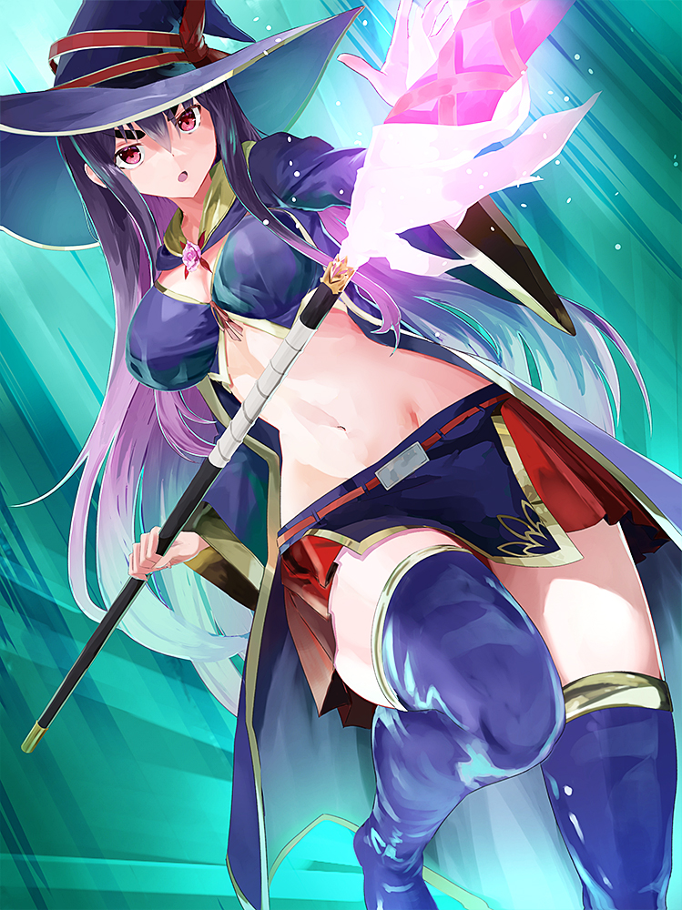 1girl, black_boots, black_coat, black_hair, black_hat, black_skirt, black_vest, boots