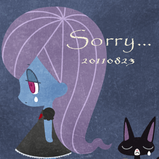 cat, dress, closed_eyes, ghost, linze, long_hair, lowres, official_art