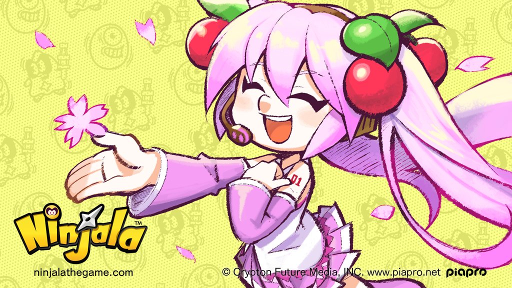 1girl, blush, boots, character_background, cherry_blossoms, cherry_hair_ornament, closed_eyes, collared_shirt