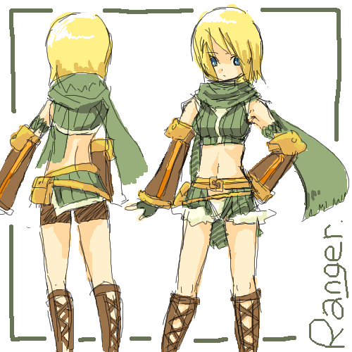 1girl, blonde_hair, blue_eyes, boots, breasts, brown_boots, character_name, closed_mouth