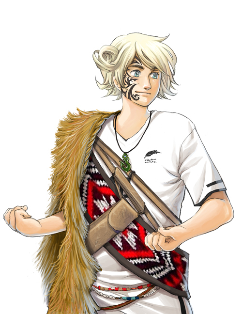 1boy, axis_powers_hetalia, blonde_hair, blue_eyes, facial_mark, male_focus, md5_mismatch, new_zealand_(hetalia)