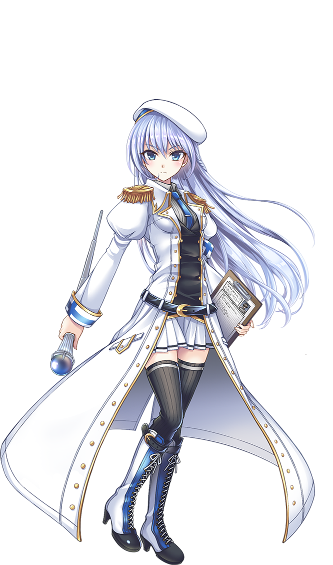 1girl, artist_request, bad_source, belt, blue_necktie, boots, breasts, buttons