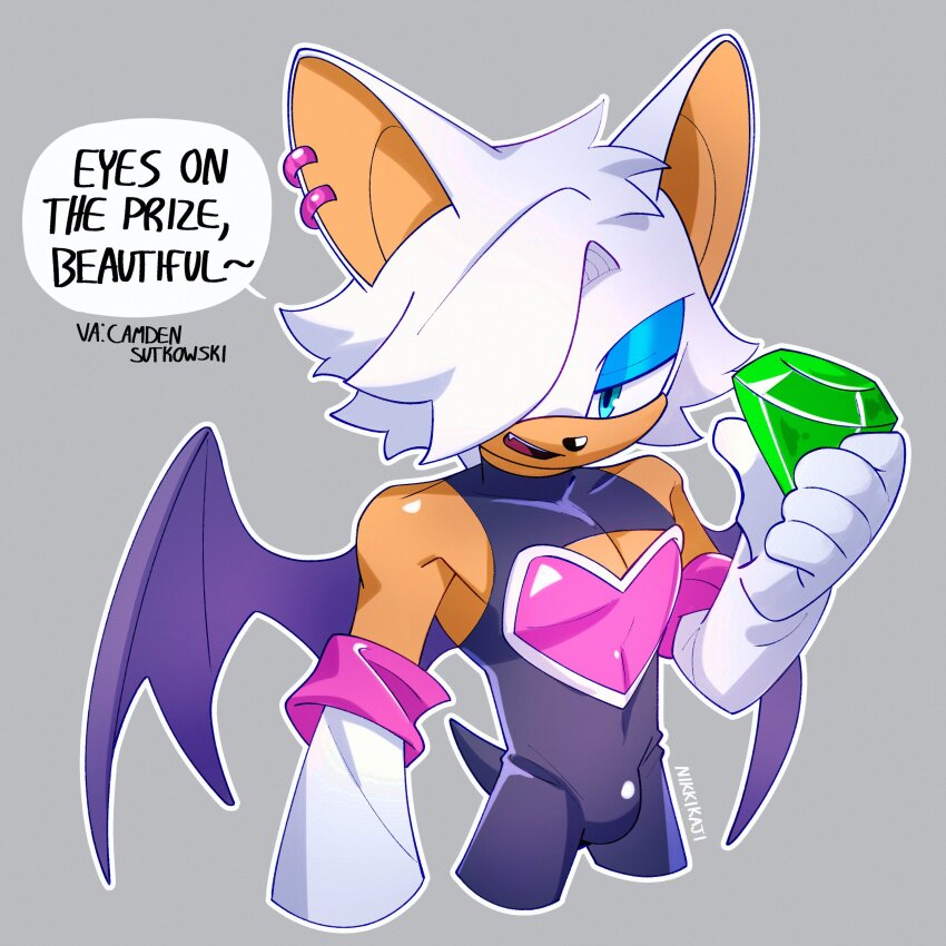 1boy, absurdres, animal_earrings, animal_ears, aqua_eyes, artist_name, bare_shoulders, bat_boy