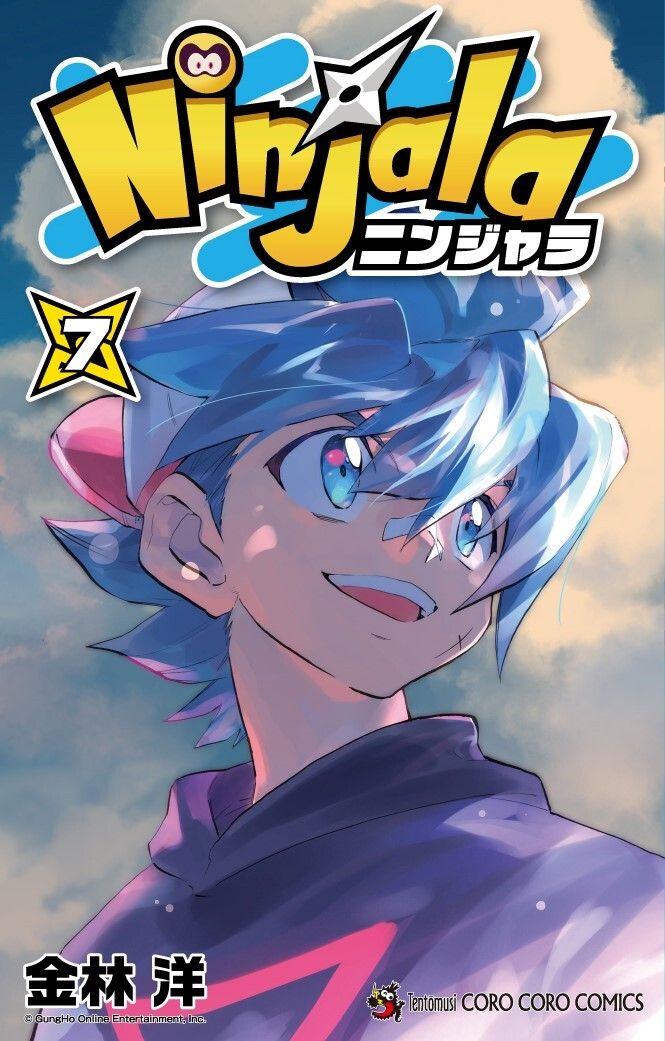 1boy, aqua_eyes, aqua_hair, backwards_hat, baseball_cap, blue_hood, blue_hoodie, company_name