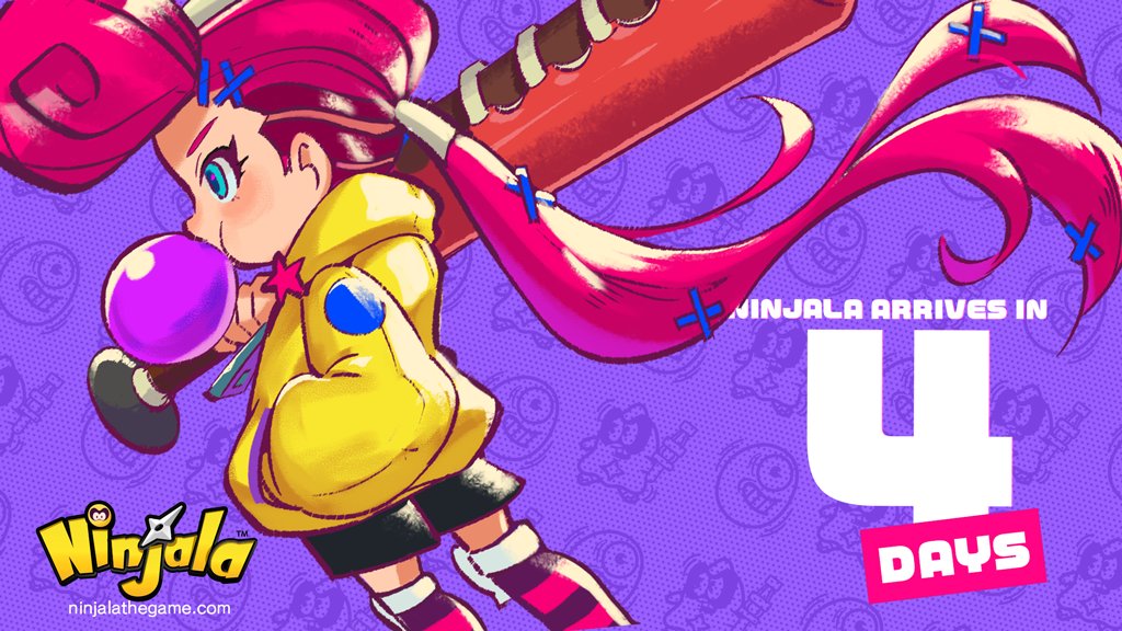 1girl, absurdly_long_hair, aqua_eyes, asymmetrical_hair, berecca, black_shorts, blowing_bubble_gum, character_background