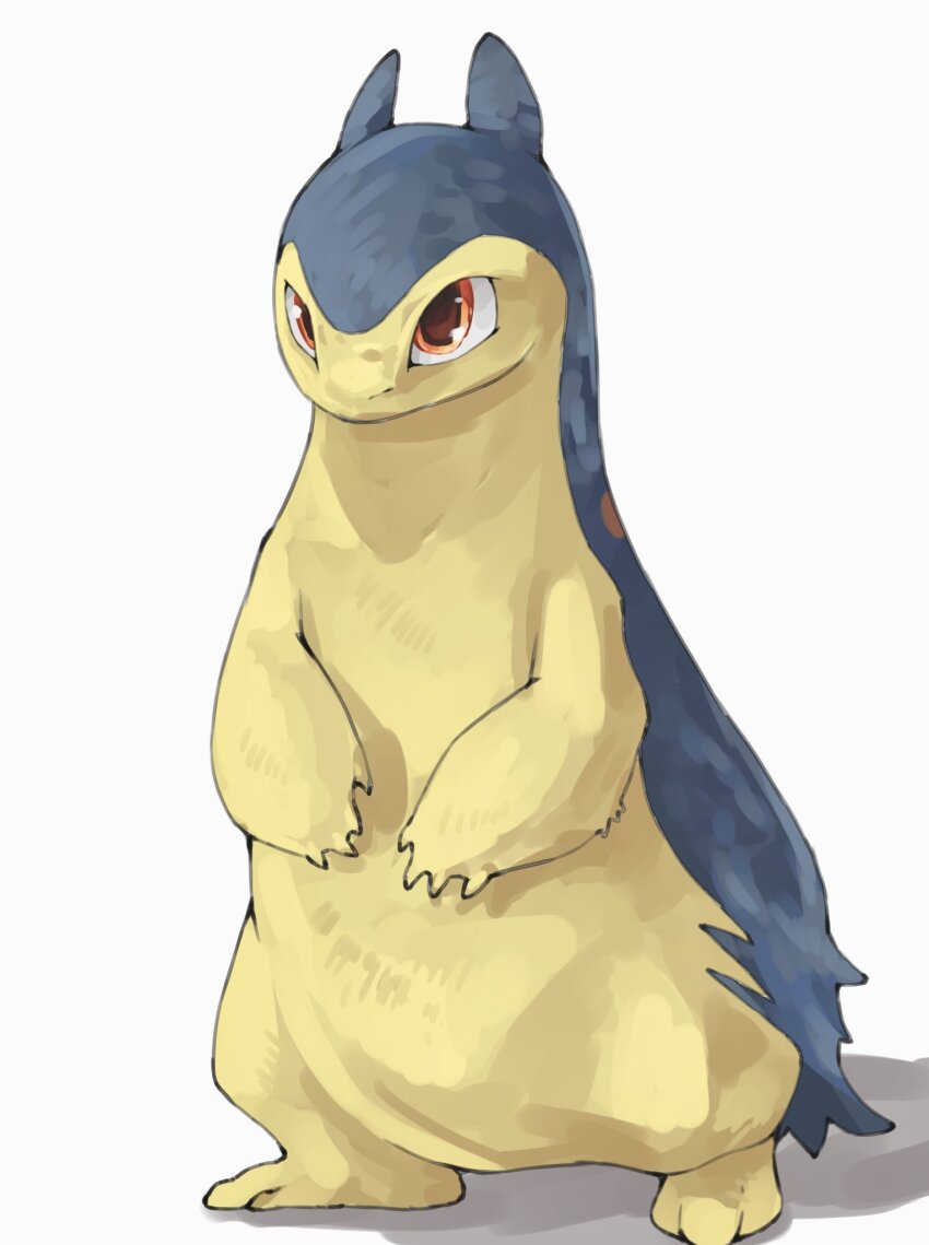 black_fur, body_fur, gen_2_pokemon, highres, nintendo, no_humans, pokemon, pokemon_(creature)