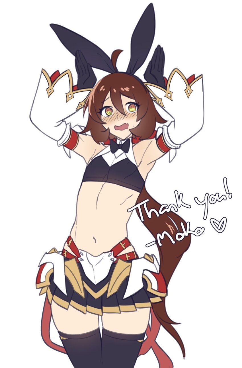 1boy, @_@, ahoge, animal_ear_hairband, animal_ears, armored_skirt, astolfo_(fate), astolfo_(saber)_(fate)