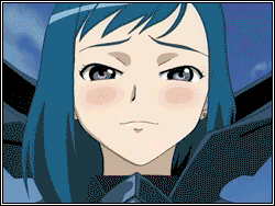 00s, angry, animated, animated_gif, anime_screenshot, armor, blue_hair, blush
