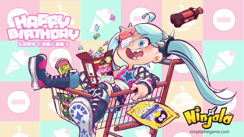 1girl, absurdres, ahoge, aqua_eyes, aqua_hair, arrow_(symbol), artistic_error, bag_of_chips