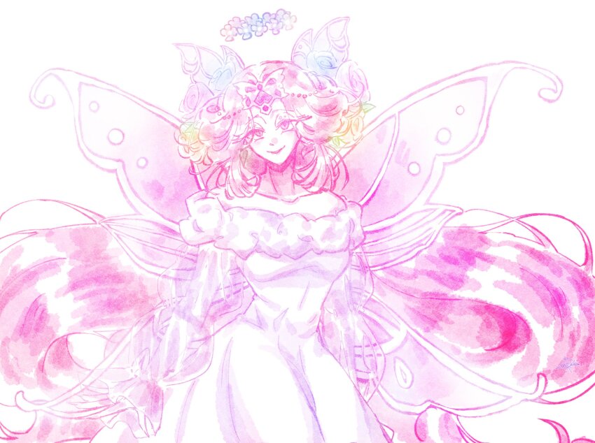 1boy, 1girl, angel, angel_wings, colored_skin, cookie_run, cookie_run:_kingdom, demon_wings