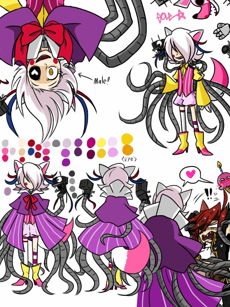 2boys, animal_ears, bad_id, bad_tumblr_id, black_sclera, boots, cape, colored_sclera