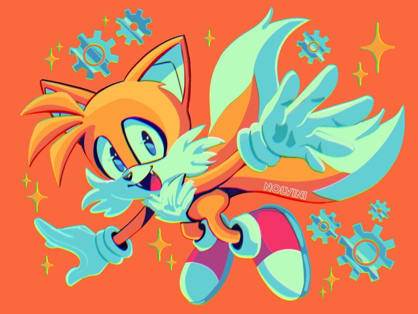 1boy, animal_ears, animal_nose, blue_eyes, body_fur, commentary, english_commentary, fangs