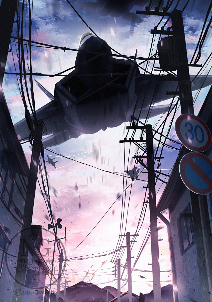 absurdres, ace_combat, ace_combat_7, aerial_battle, aircraft, airplane, antennae, battle