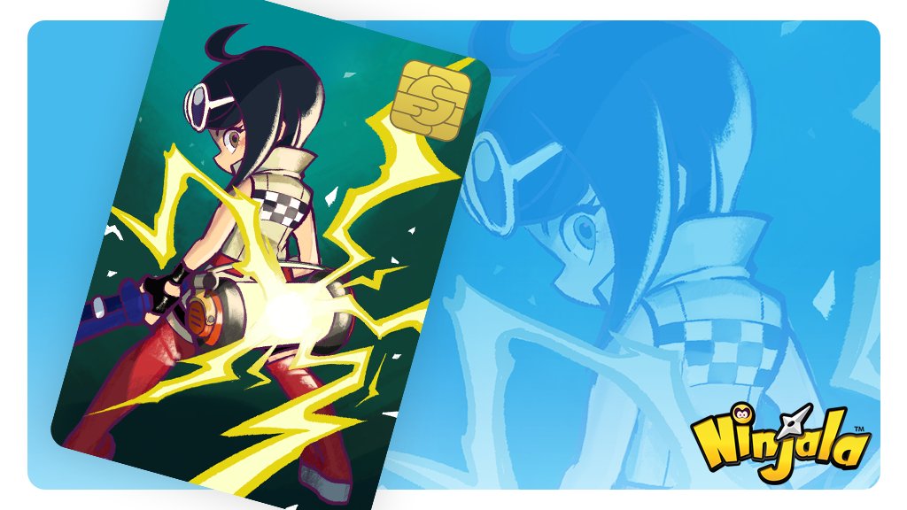 1girl, ahoge, aqua_background, belt, belted_jacket, bike_shorts, black_gloves, black_shorts