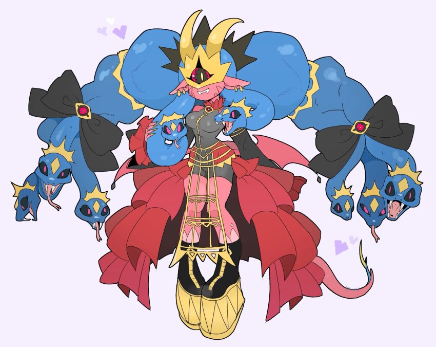 1girl, black_bodysuit, blue_hair, bodysuit, breasts, digimon, digimon_(creature), full_body