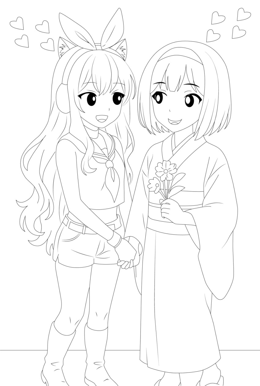 2girls, akemithekitten, astarte_(surio), child, chloeakemi, cosplay, dating, happy