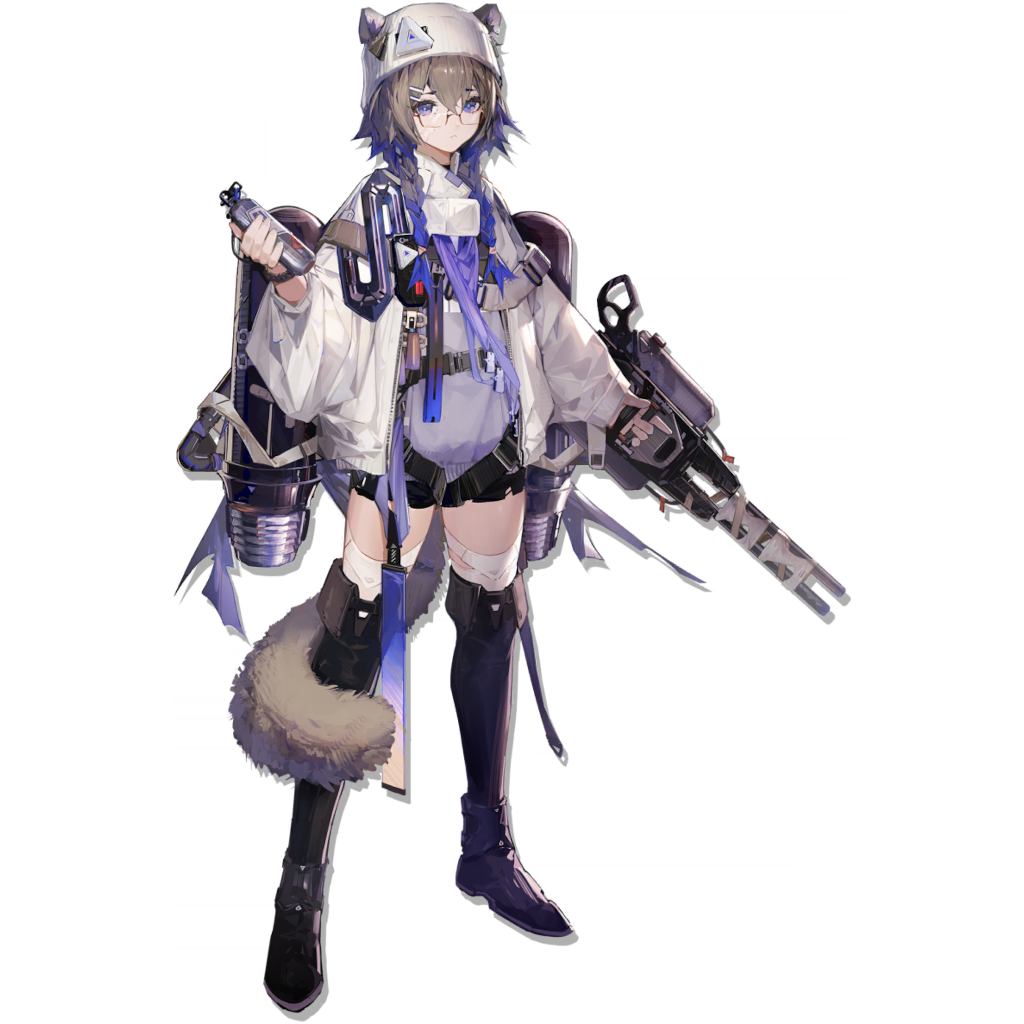 1girl, animal_ears, arknights, bad_link, black_boots, black_shorts, boots, braid