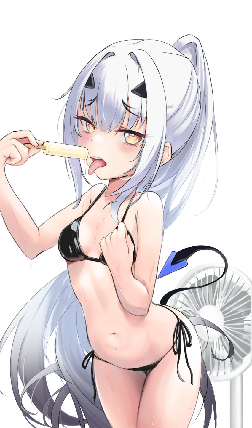 1girl, bikini, blush, breasts, fate/grand_order, fate_(series), forked_eyebrows, highres