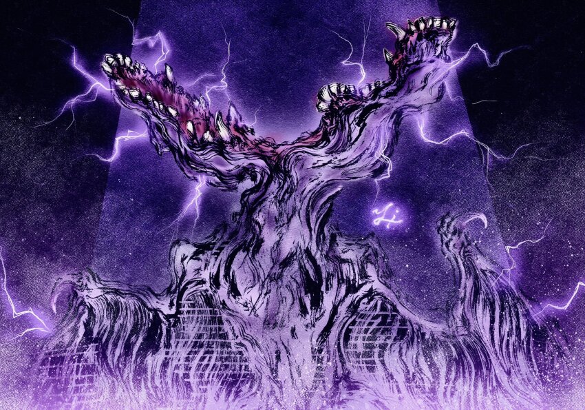 1other, adel_(elden_ring), aura, black_background, clawed_wings, commentary, deadpool_yuchan, dragon