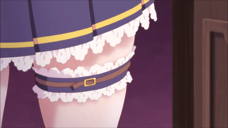 1girl, animated, animated_gif, between_breasts, breasts, fianna_ray_ordesia, large_breasts, long_hair