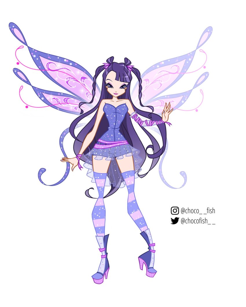 1girl, alternate_costume, arm_ribbon, arm_warmers, asymmetrical_bangs, bad_id, bad_twitter_id, bare_shoulders